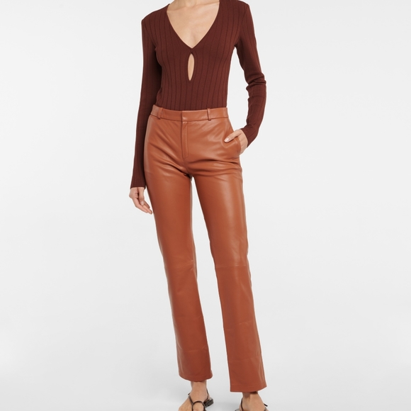 Zeynep Arcay cutout ribknit bodysuit nwt - Picture 13 of 14